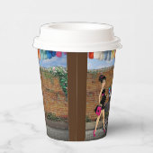 Polka-Dot Baby Papieren Bekers (Rechts)