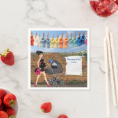 Polka-Dot Baby shower Servet (Insitu)