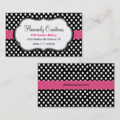 Polka Dot Bakery Visitekaartje (Voorkant / Achterkant)