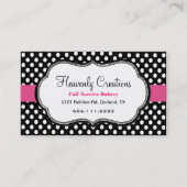 Polka Dot Bakery Visitekaartje (Voorkant)