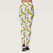 Polka Dot Banana Print Leggings (Achterkant)