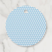 Polka Dot bedankt dat je ons helpt vieren Bedankjes Labels (Achterkant)