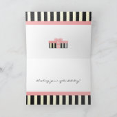 Polka Dot Bicycle Kaart (Binnen)