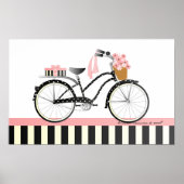 Polka Dot Bicycle Poster (Voorkant)
