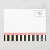 Polka Dot Bike Briefkaart (Achterkant)
