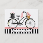 Polka Dot Bike met cadeau Visitekaartje (Achterkant)