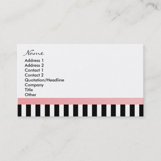 Polka Dot Bike met gift 2 Visitekaartje (Voorkant)