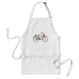 Polka Dot Bike Standaard Schort