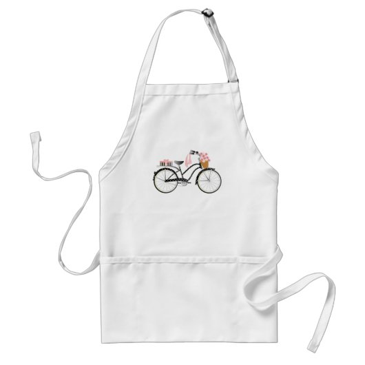 Polka Dot Bike Standaard Schort (Voorkant)