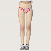 Polka Dot Bikini Legging (Voorkant)