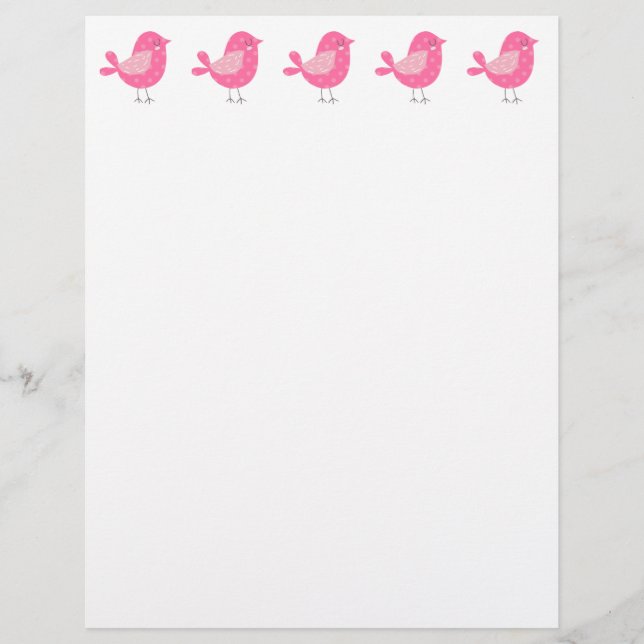 Polka Dot Birds and Flowers (Voorkant)