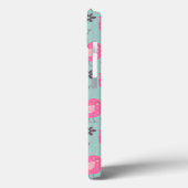 Polka Dot Birds and Flowers Case-Mate iPhone Case (Achterkant / Links)