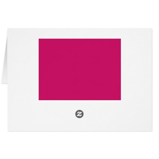 Polka Dot Blank Kaarten (Hot Pink & Grey) (Achterkant Horizontaal)