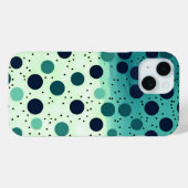 Polka Dot Bliss iPhone 15 Hoesje (Achterkant (horizontaal))