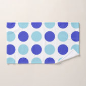 Polka Dot Blues Bad Handdoek (Handdoek)