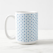 Polka Dot Blues Koffiemok (Links)