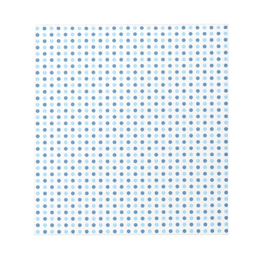 Polka Dot Blues Notitieblok (Voorkant)