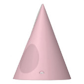 Polka Dot Blush Pink Feesthoedjes (Links)