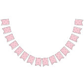 Polka Dot Blush Pink Vlaggetjes (Alle)