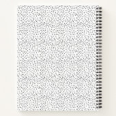  Polka Dot Blush Roze Bakken Cupcake Recept Notitieboek (Achterkant)