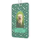 Polka dot boog foto voor huisdieren luchtverfrisser (Links)