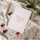 Polka Dot Bow Photo Merrily Married Couple Wedding Feestdagenkaart