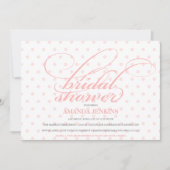 Polka Dot Bridal Shower Kaart (Voorkant)