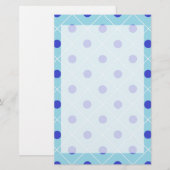 Polka Dot Briefpapier (Voorkant / Achterkant)