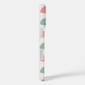 Polka Dot Bunnies Patroon op Roze Case-Mate iPhone Case (Achterkant / Rechts)