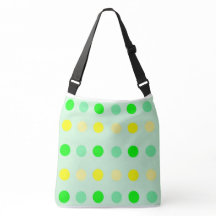 Polka Dot Canvas tas