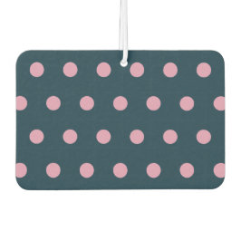 Polka Dot Car Luchtverfrisser (Midnight Blue & Pin