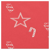 Polka Dot Christmas Fabrics door Kriyas Collectie Stof (Close Up)