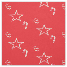 Polka Dot Christmas Fabrics door Kriyas Collectie Stof