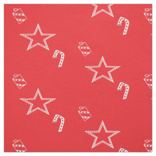 Polka Dot Christmas Fabrics door Kriyas Collectie Stof