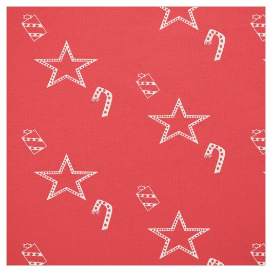 Polka Dot Christmas Fabrics door Kriyas Collectie Stof (Swatch)