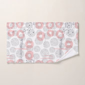 Polka Dot Circle Pattern Bad Handdoek (Handdoek)