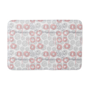 Polka Dot Circle Pattern Badmat