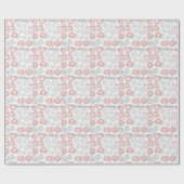 Polka Dot Circle Pattern Cadeaupapier (Vlak)