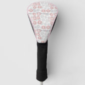 Polka Dot Circle Pattern Golfheadcover (Voorkant)