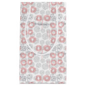 Polka Dot Circle Pattern Klein Cadeauzakje (Voorkant)