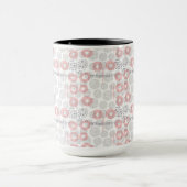 Polka Dot Circle Pattern Mok (Midden)