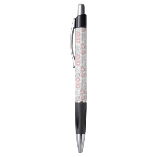 Polka Dot Circle Pattern Pen (Top (Verticaal))