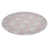 Polka Dot Circle Pattern Snijplank (Hoek)