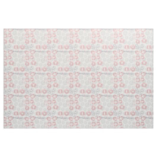 Polka Dot Circle Pattern Stof (Fat Quarter)