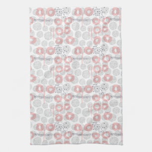 Polka Dot Circle Pattern Theedoek