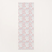 Polka Dot Circle Pattern Yogamat (Voorkant)