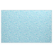 Polka dot cirkels blauw stof (Yard (91,4 cm))