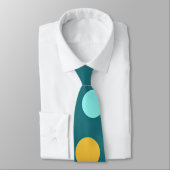 Polka Dot cirkels pastel patroon Stropdas (Gebonden)