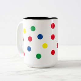 Polka Dot Coffee Mok