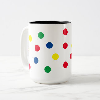 Polka Dot Coffee Mok